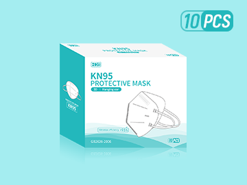 A BAG OF KN95 MASKS