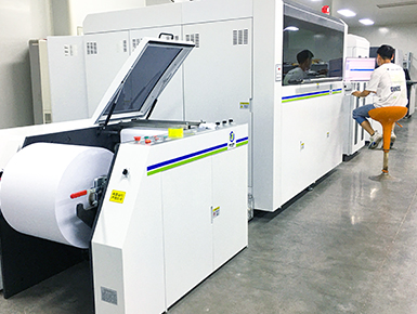 黑白数码轮转印刷机